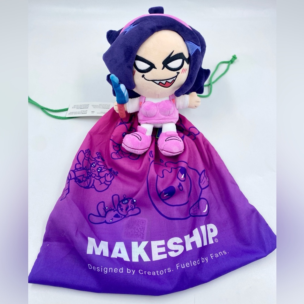 NWT Official Makeship Friday Night Funkin Nene Plushie Plush Collectible 2025